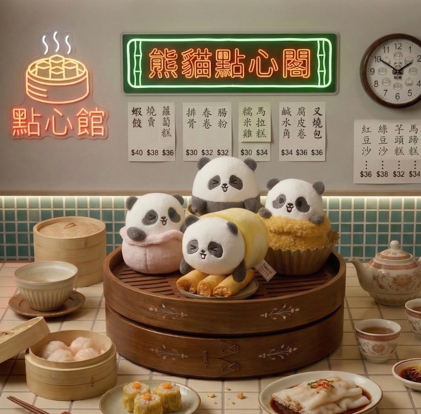 [預訂] Panda friends 系列