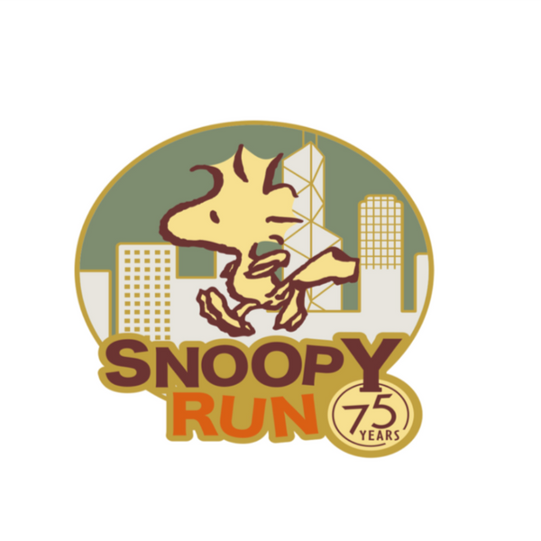 [西沙Run預訂] Snoopy RUN 襟章（3 款）