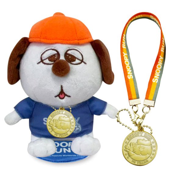 [西沙Run預訂] 各款 Snoopy RUN 限量公仔套裝 （肩膀公仔及迷你獎牌）27/5 之後到貨通知