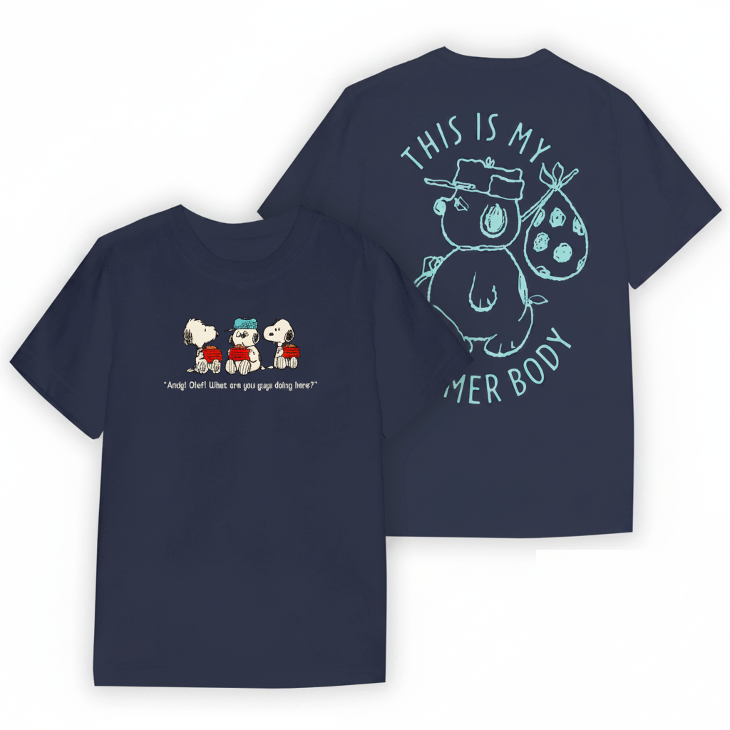 [PopUp訂購] 各款 Snoopy Tee (LifeLike)