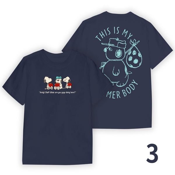 [S75th]  75 週年新款式 Snoopy/Peanuts Tee