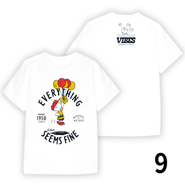 [S75th]  75 週年新款式 Snoopy/Peanuts Tee