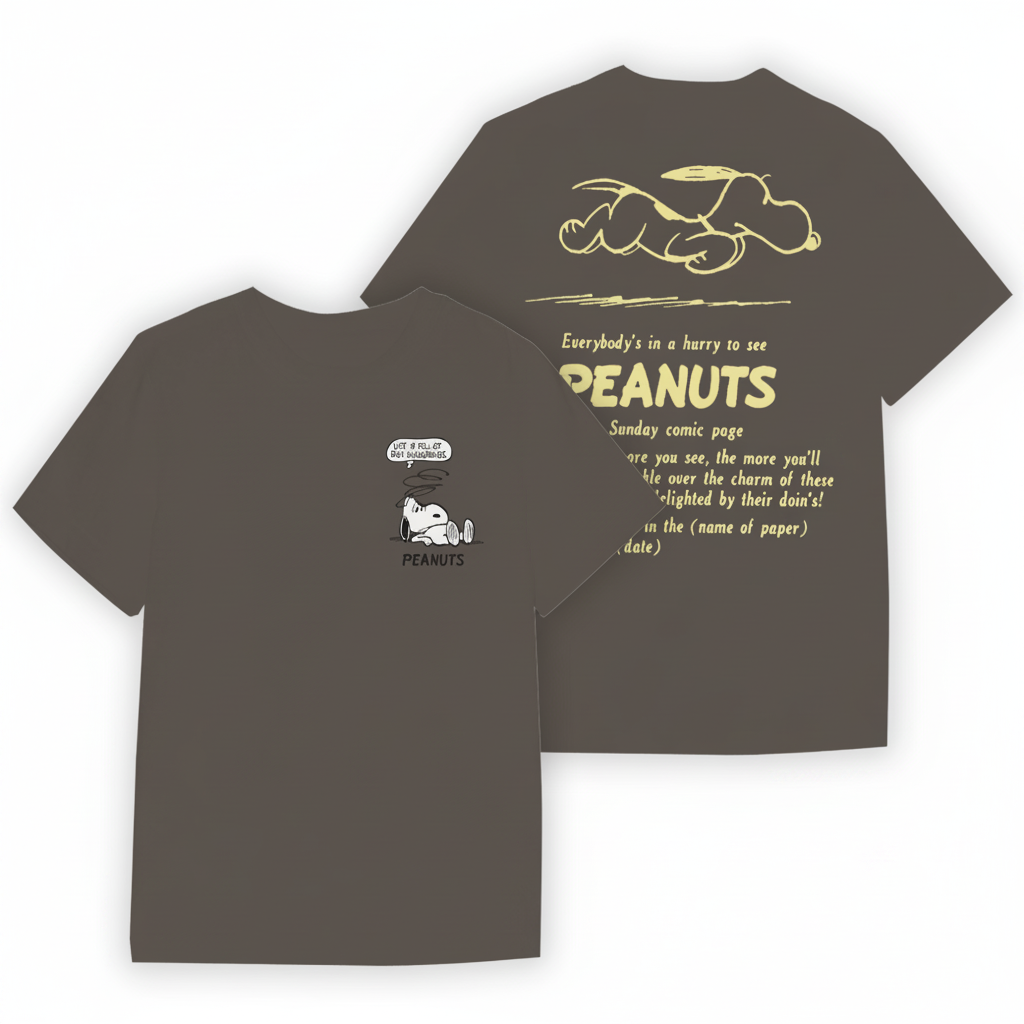 [PopUp訂購] 各款 Snoopy Tee (LifeLike)