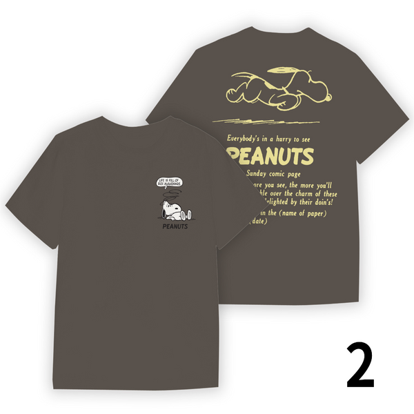[S75th]  75 週年新款式 Snoopy/Peanuts Tee
