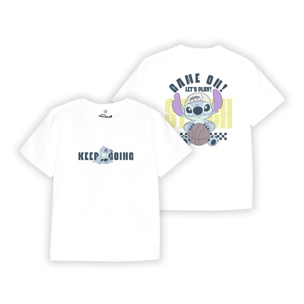 [Stitch預訂] 史迪仔T恤（籃球） Stitch Tee (BasketBall)
