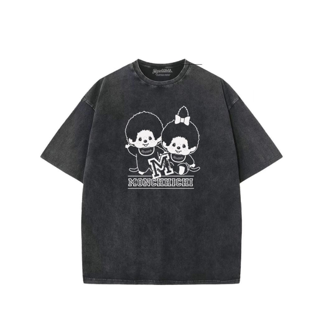 [網上預訂&POS]  各款 Monchhichi 洗水 Tee（LifeLike）