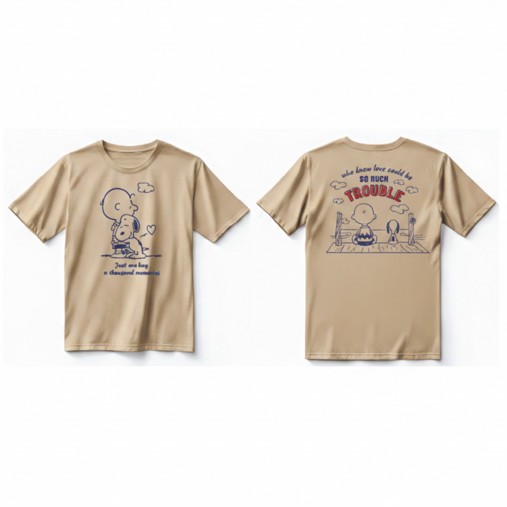 [PopUp訂購] 各款 Snoopy Tee (LifeLike)