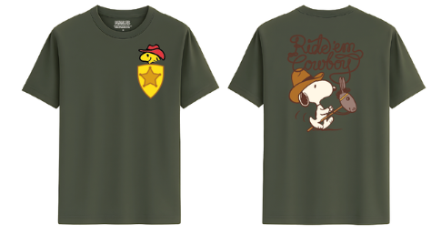 [PopUp訂購] 各款 Snoopy 新款或精選 Tee (LifeLike) [請在 "Style" 選項選擇所需貨品]
