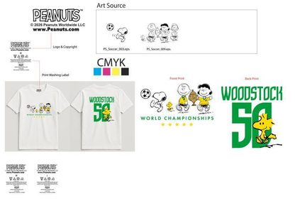 [PopUp訂購] 各款 Snoopy Tee (LifeLike)