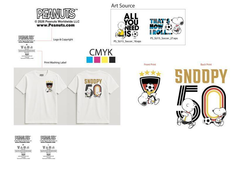 [PopUp訂購] 各款 Snoopy Tee (LifeLike)