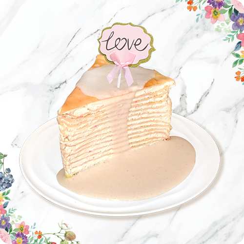 (Pre Order Cake) 幸福暖流六式千層蛋糕 (Mille Crepe Cake)