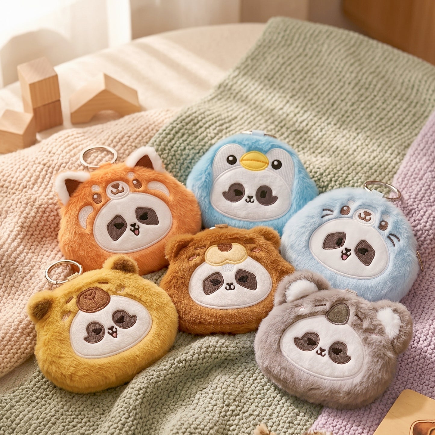 [獨家預訂] Panda Friends 動物毛絨公仔盲盒 Animal Plush Blind Box